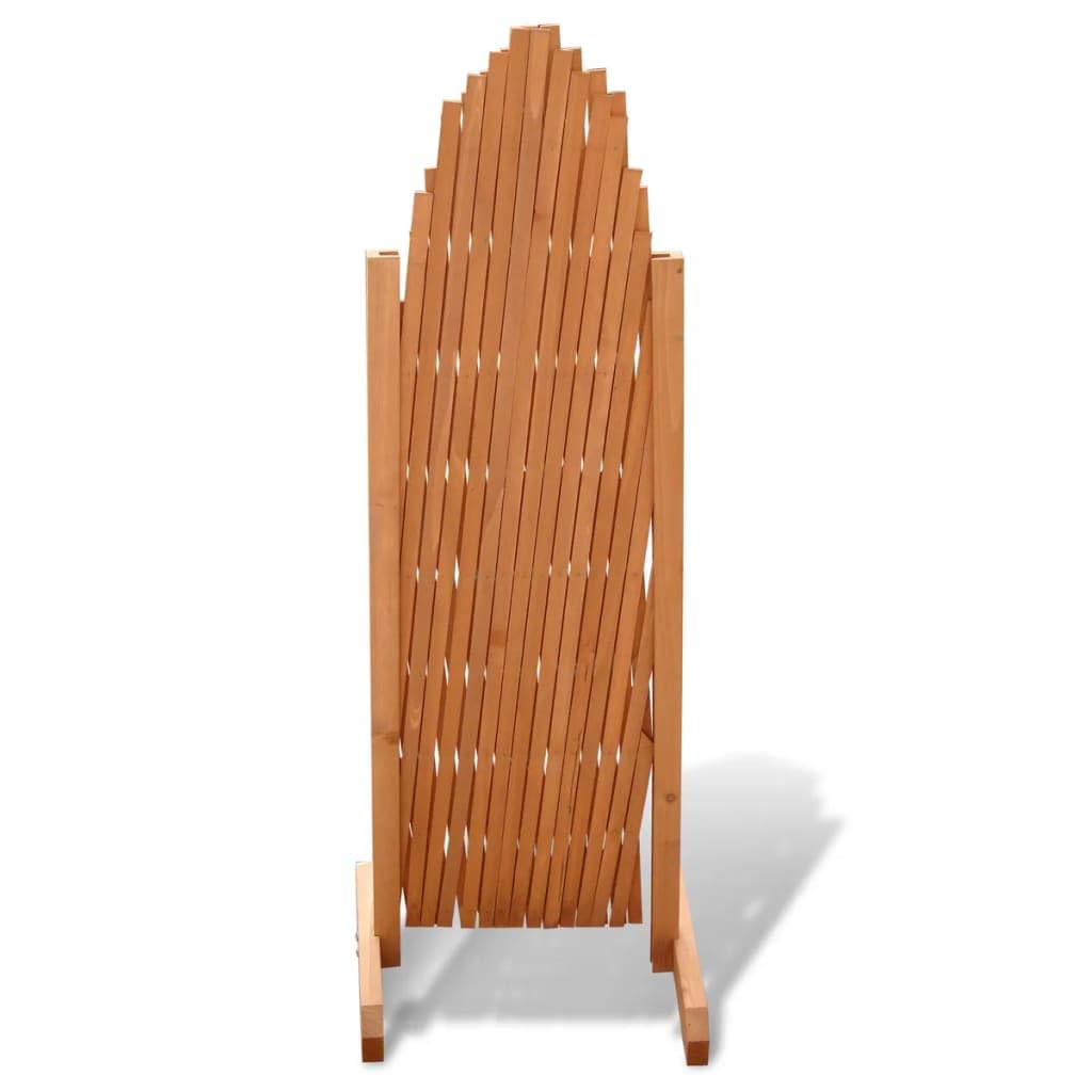 vidaXL Valla Extensible Enrejada Separador de Zonas de Jardín Madera Maciza
