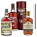 Produktbild Don Papa Rum, New Grove Rum, RA Ron de Republica Dominicana Rum - 3er Rum Set | Rum aus Philipines, Mauritius, Dom.-Rep, inkl. 2 Glasdrinkhalme