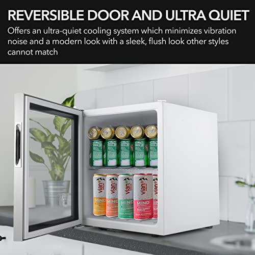 Whynter Beverage Refrigerator Fridge, 68 Can, Glass Door, Lock, BR-062WS - image 8