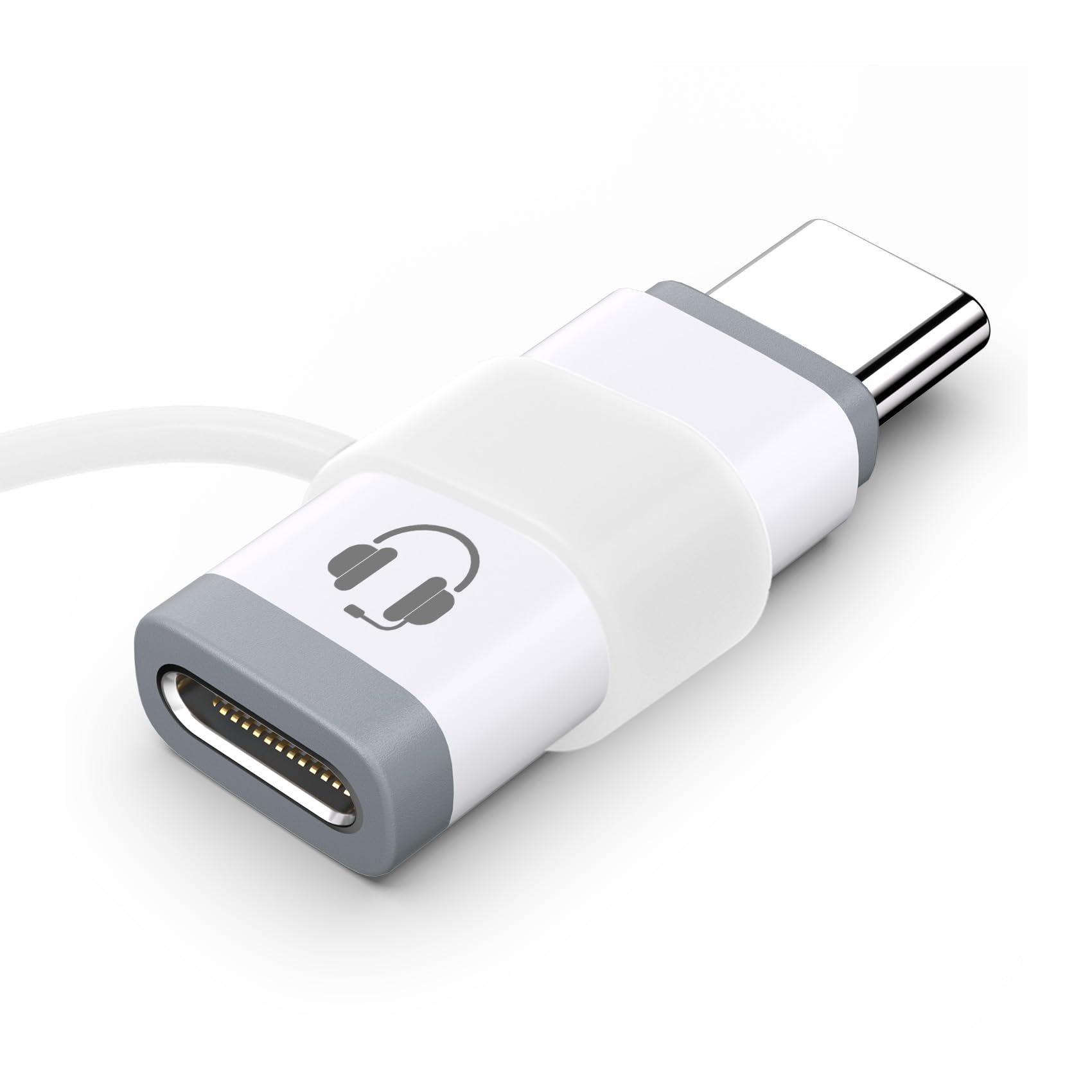 Amazon.co.jp: iCarez Lightning to TYPE-C イヤホン変換アダプタ 通話
