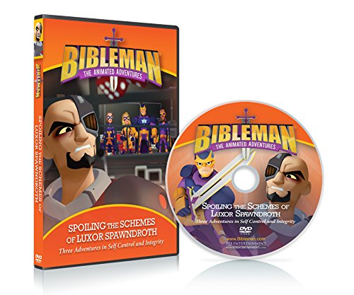 Bibleman Spoiling The Schemes DVD de animación infantil cristiana