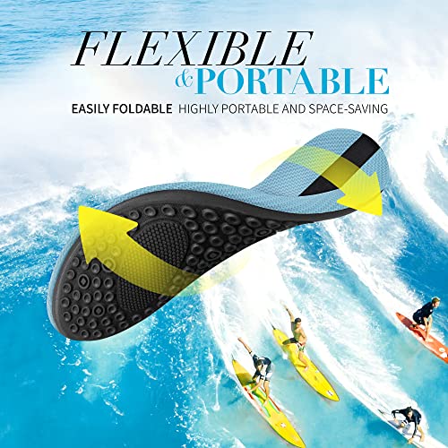 Image of Homitem Water Shoes for Women Men Aqua Socks Swim Beach Pool River Slip-On Barefoot Quick-Dry Vacation Cruise Essentials Accessories for Yoga Kayak Sports