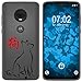 Produktbild PhoneNatic Case kompatibel mit Motorola Moto G7 Silikon-Hülle Tierkreis Chinesisch M11