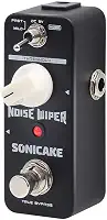 SONICAKE Pedal de efeitos Noise Gate Pedal supressor de pedal de guitarra limpador de ruído Pedal de efeitos de guitarra 2 modos True Bypass