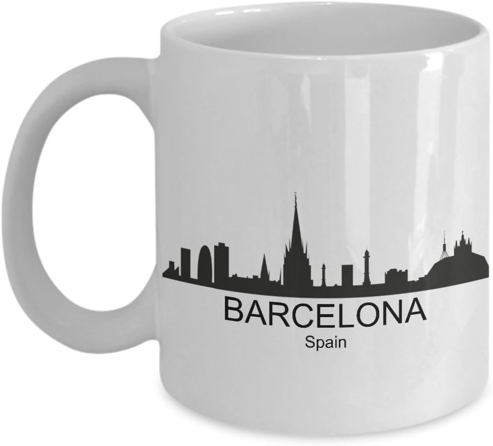 Barcelona Spain Coffee Mug | Unique World City Travel Souvenir Gift