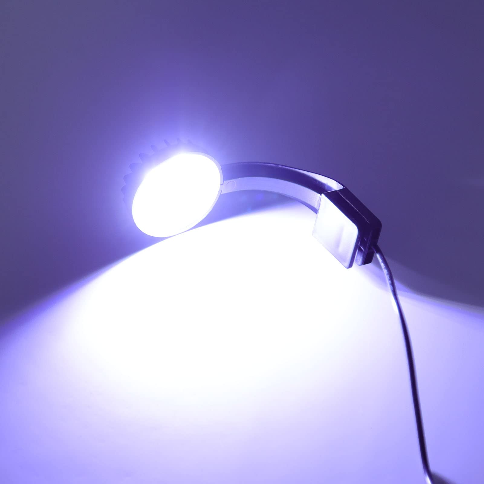 Lampka LED do Akwarium o Mocy 5 W, Wysoka Jasność, Lampa Klipsowa o Pełnym Działaniu, z Oddzielnym Wyłącznikiem Zasilania, Wielofunkcyjna do Akwariów o Pojemności