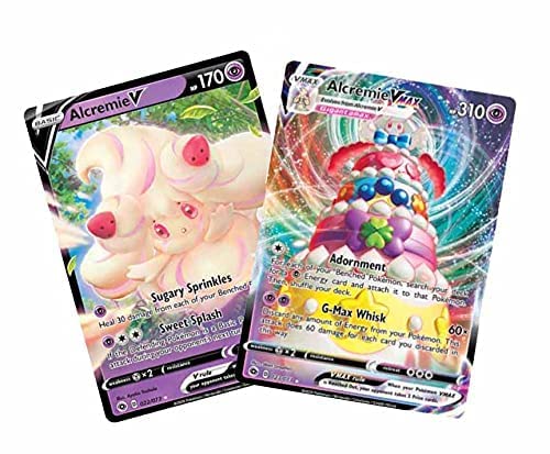 Alcremie V & Vmax - 023/073 Champion's Path - Pokemon Ultra Rare Card Lot