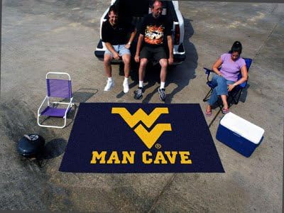 West Virginia Man Cave UltiMat Rug 60"x96"