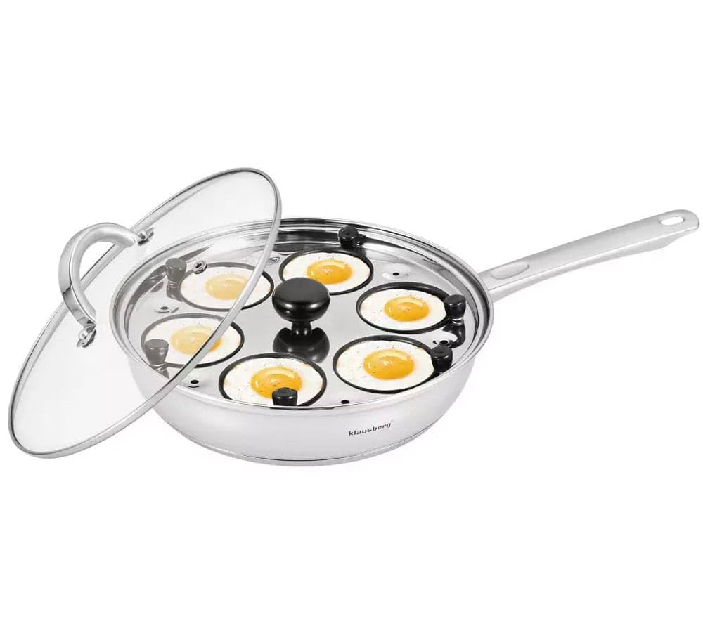 Patelnia 24cm Klausberg KB-7607 avec cuiseur oeuf amovible pour induction