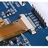 Teyleten Robot 2.42 inch 128x64 OLED LCD Display Module SSD1309 7 Pin SPI/IIC I2C Serial Interface for Arduino UNO R3 - White Light