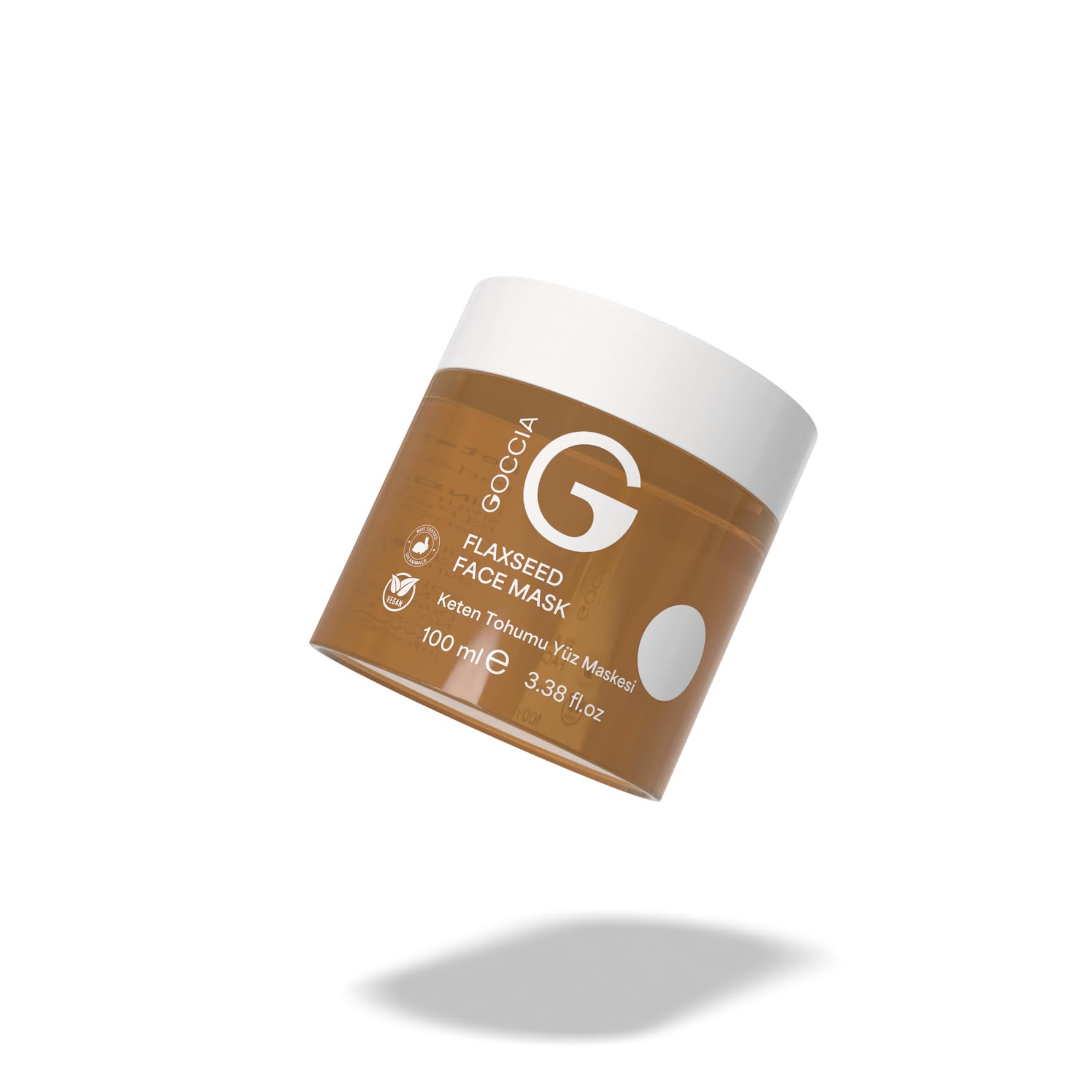 Goccia Keten Tohumu Jel Yüz Maskesi-Flaxseed Face Mask 100ml Yüz Maskesi