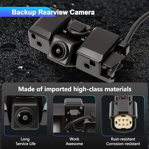 Image of ZSZ 84143039 View Backup Camera for Colorado 2015-2019 Replaces #23306741 | HD 160wide-angle Night Vision Rear View Camera Compatible with Canyon 2015-2019 Replaces #22803702, 590106, GM1960103