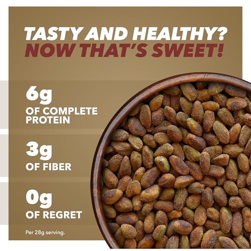 Image of Wonderful Pistachios No Shells, Sweet Cinnamon Flavored Nuts, 5.5 Ounce Resealable Bag, Protein Snacks, Gluten Free, Healthy Vegan Snacks