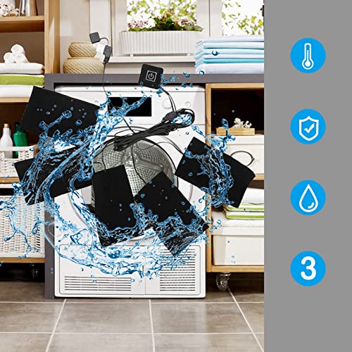 Usb Electric Cloth Heater, Waterproof Foldable Electric Heating Pad Five Jacket Heater Pads Adjustable Temperature Warmer Tool For Pain Relief, Outdoor Winter Camping #TOP5