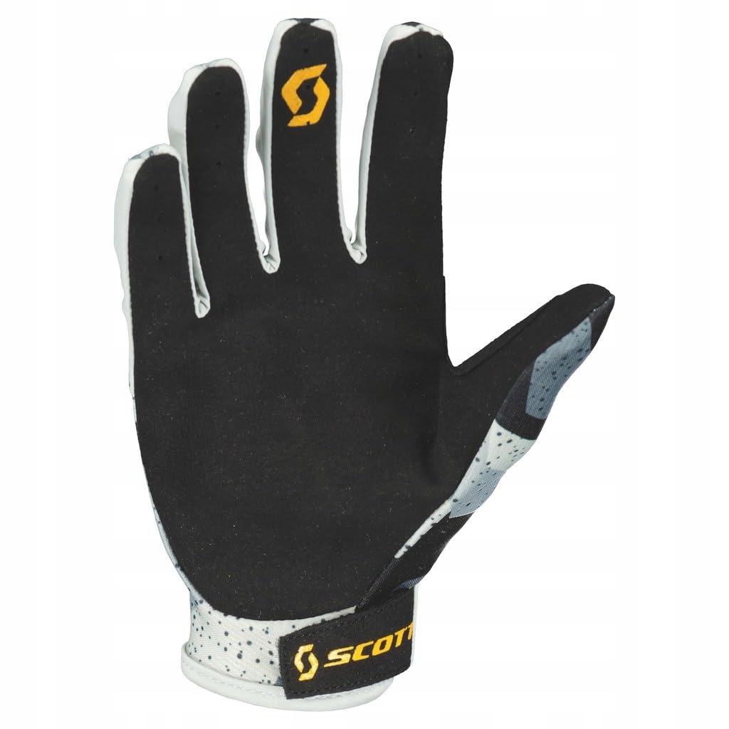 Scott 350 Fury Evo MX Motocross/DH Fahrrad Handschuhe grau/schwarz 2023: Größe: S (8)