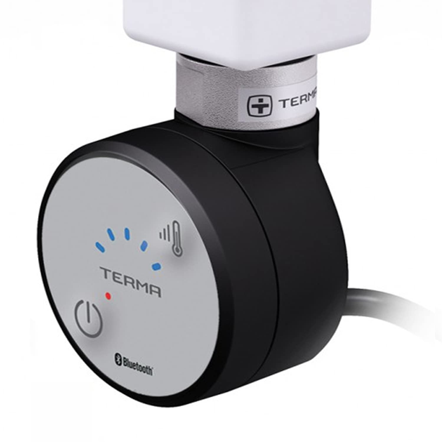 MOA BLUE - Termostato con función BLUETOOTH (300 W), color negro