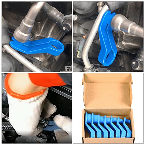 21 Peças Remoção de ar condicionado refrigerante ferramenta de carro ferramenta de desconexão da man