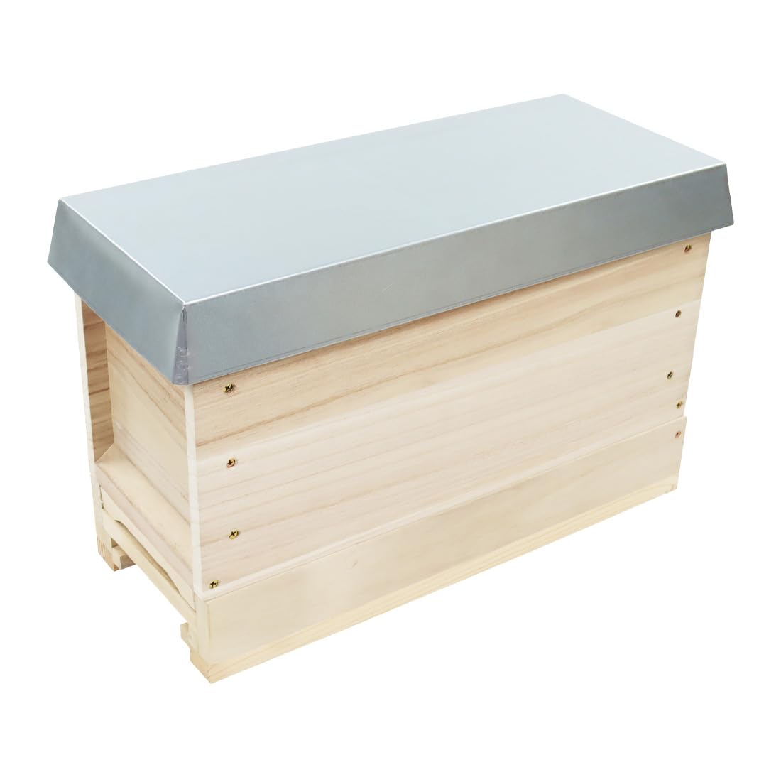 Zander Ablegerkasten nach Liebig aus Massivholz für Ableger Bienen Imkerei Imker, mit Blechdeckel