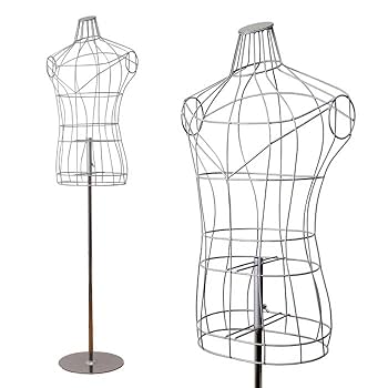 金属製ワイヤーフレームトルソー　ボディ 金属製ワイヤーフレームトルソー ボディ Amazon.co.jp: トルソー