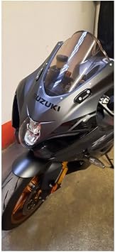 Motorcycle Windshield Windscreen Motorcycle Windshield Meter Visor for Suzuki GSX-R1000 GSXR1000 GSX-R GSXR 1000 K17 2017 2018 2019 Smoke Iridium Color 4