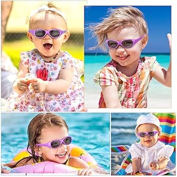 Maesy - baby zonnebril Bowi - 1-3 jaar - flexibel buigbaar - verstelbaar elastiek - gepolariseerde UV400 bescherming- dreumes en peuter - jongens en meisjes - kinder zonnebril rond Maesy - baby zonnebril Bowi - 1-3 jaar - flexibel buigbaar - verstelbaar elastiek - gepolariseerde UV400 bescherming- dreumes en peuter - jongens en meisjes - kinder zonnebril rond