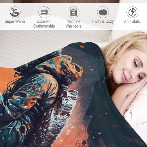 Snowboard couverture lit flannel haut de gamme plaid chaud 130x150cm - 4