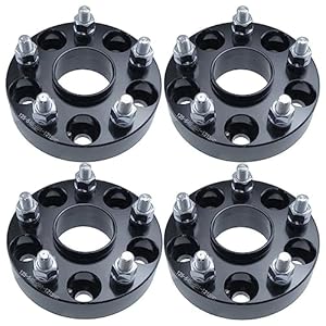 Folcemj 4Pcs 1.5&Quot; Hubcentric Wheel Spacers 5X4.5 Fits 2Wd -(Black) 6 51b1nglo+nl. sl500 . ss300