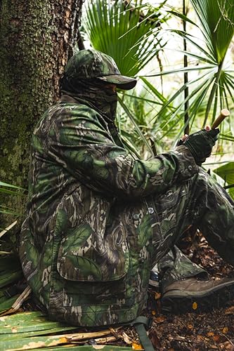 Image of Mossy Oak Unisex-Adult Camo Mesh Hunting Face Mask
