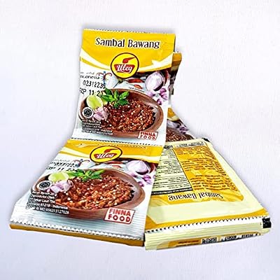 Finna Uleg Sambal Bawang (Chili Onion Sauce Paste) 10-ct, 200 Gram