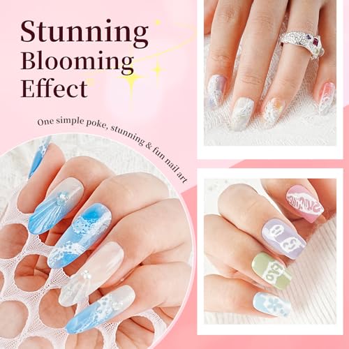 Set de Esmaltes Gel Poke 8 Colores con Base y Top Coat miniatura 4