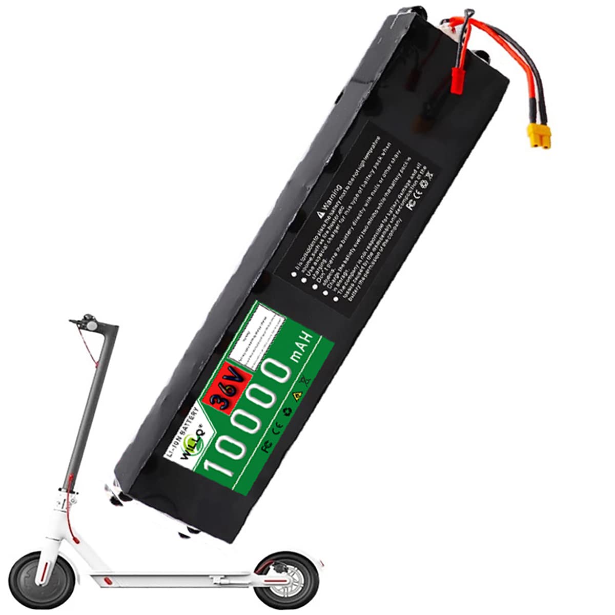 36V 8AH Ebike Akku 10S3P E-Scooter Lithium-Ionen-Batterie