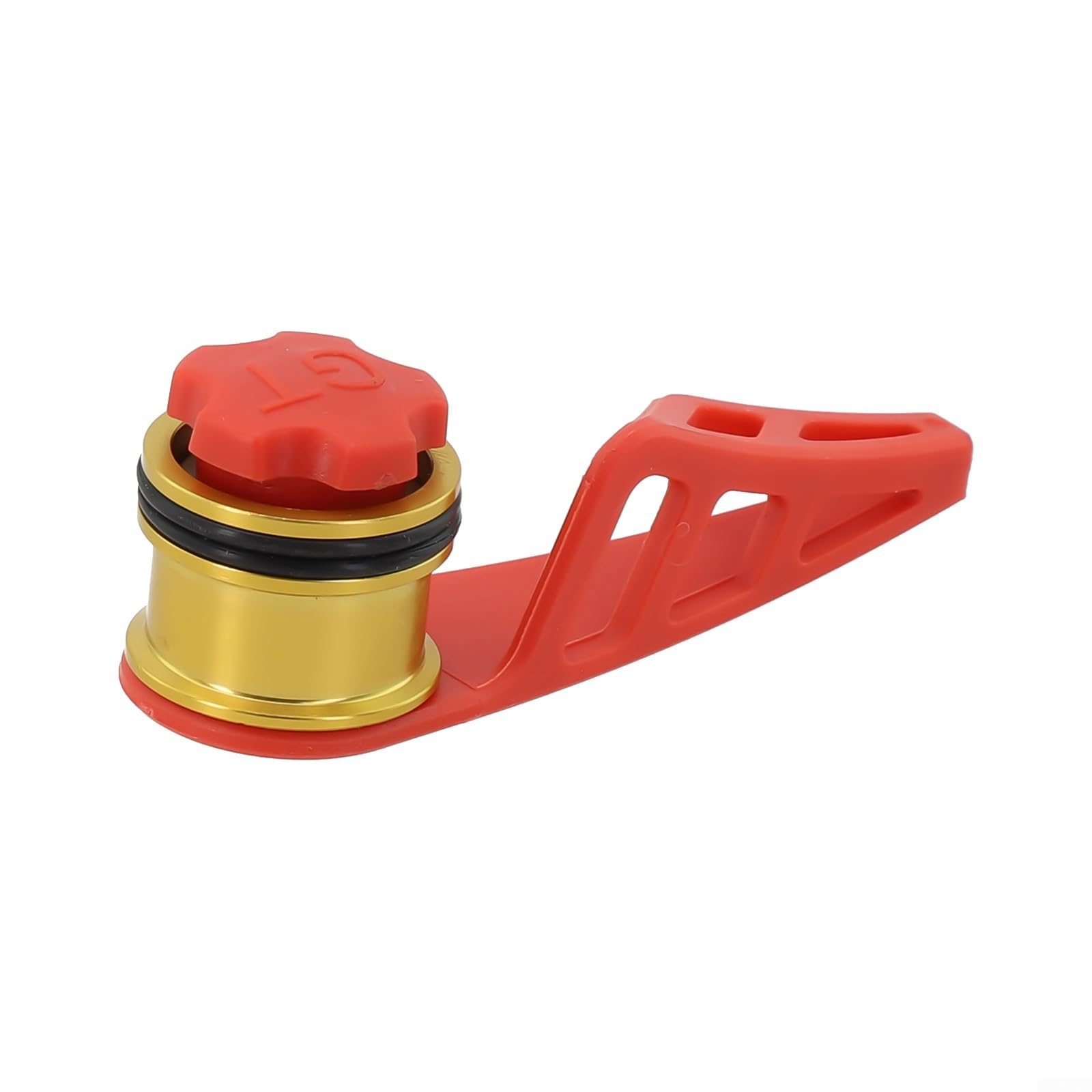 Zeroupshop Bobbin Knotter Multi Function Knot Assist, 0.3 To 3.0 PE Line Streamlined Design Prevent, PR Bobbin Knotter Line(red)