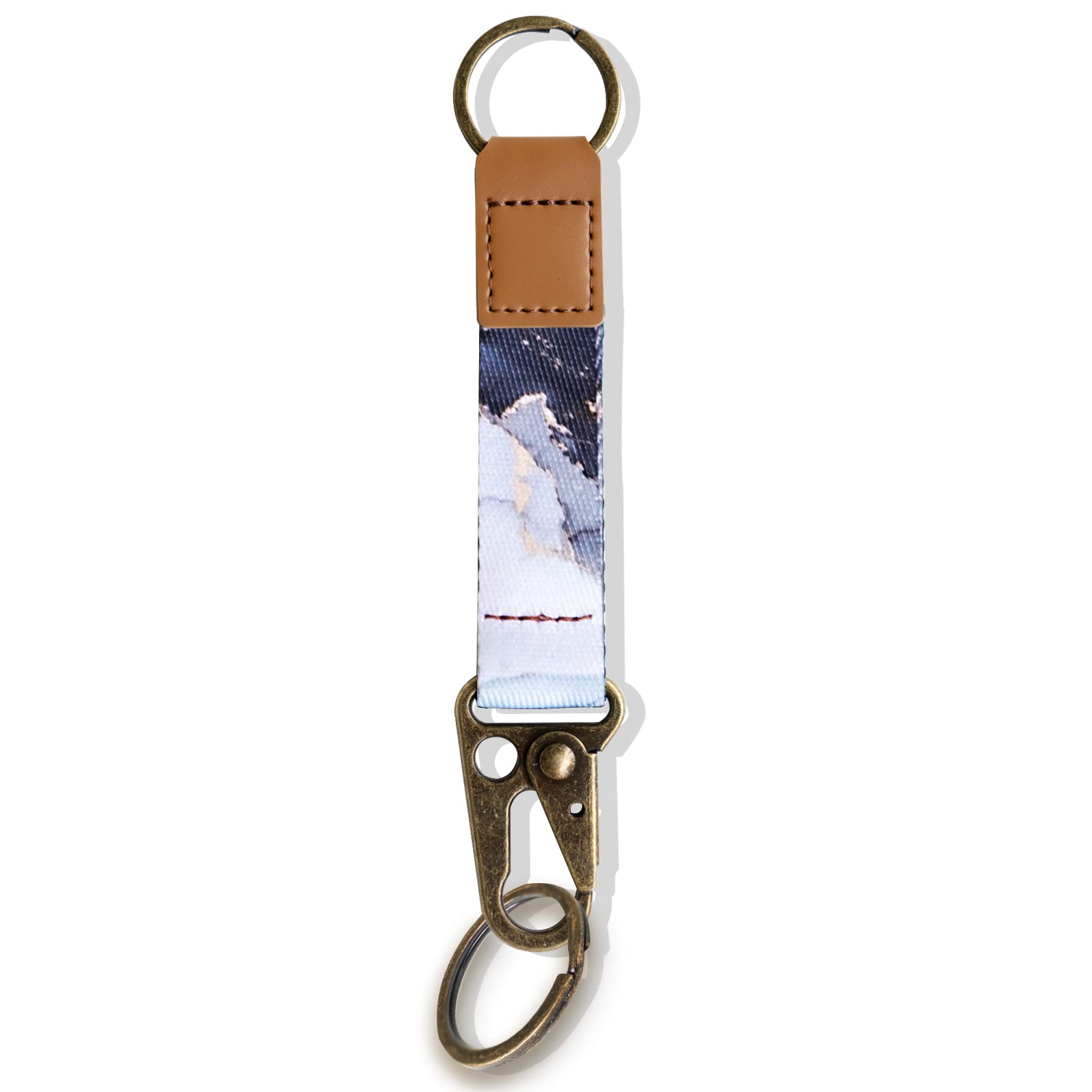 Sonloka Keychain Clip for Women and Men?Key Chain Holder?Carabiner Clip with Key Chain Rings
