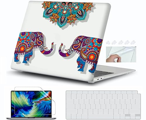 Image of Case Compatible with MacBook Pro 13 inch Case 2024 2023-2016 M1 M2 A2338 A2289 A2251 A2159 A1706 A1989 Plastic Hard Shell Case Cover (Design24)