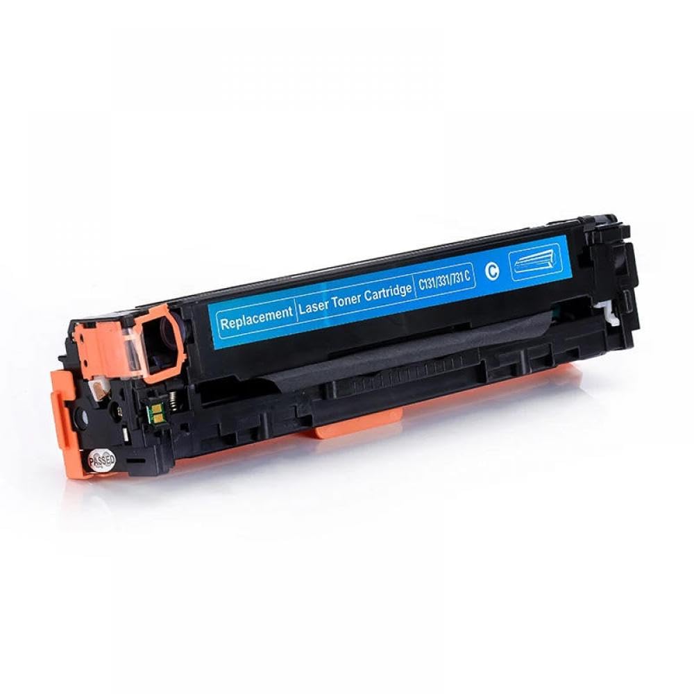 Cartucho de tóner Compatible con LBP7100CN 7110CW MF8230CN MF8280CW CRG-131 CRG-331 CRG-731 131 331 731(Cyan-1pcs)