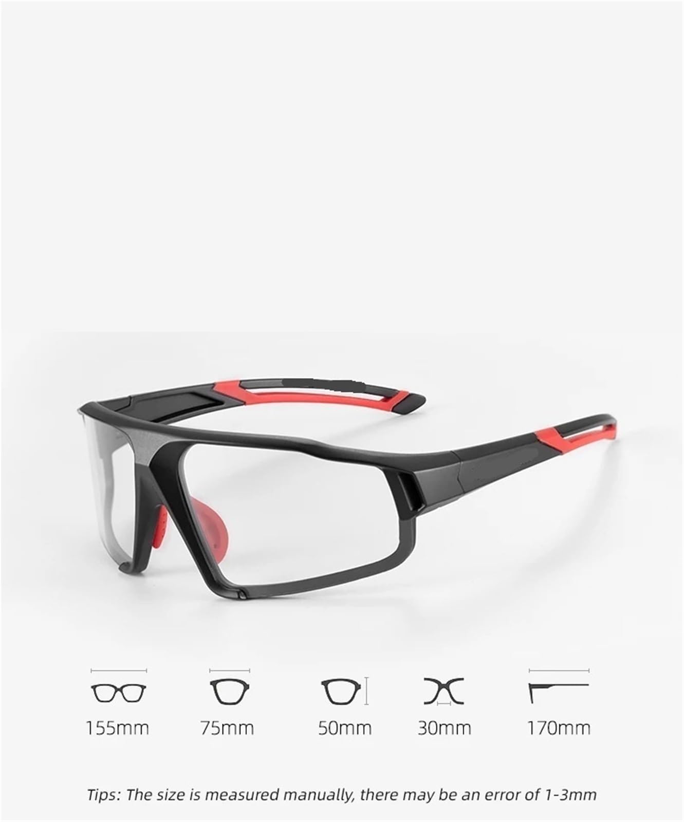 1Pcs Radfahren Brille Mann Mountainbike Fahrrad Sport Sonnenbrille Brillen Schutz Für Outdoor Sportarten, Radfahren