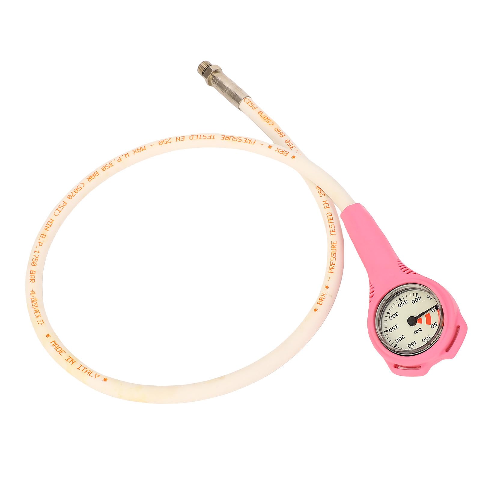 Changor Manometro per Immersioni Subacquee Affidabile Manometro Sommergibile TPR Rosa per Addestramento Subacqueo