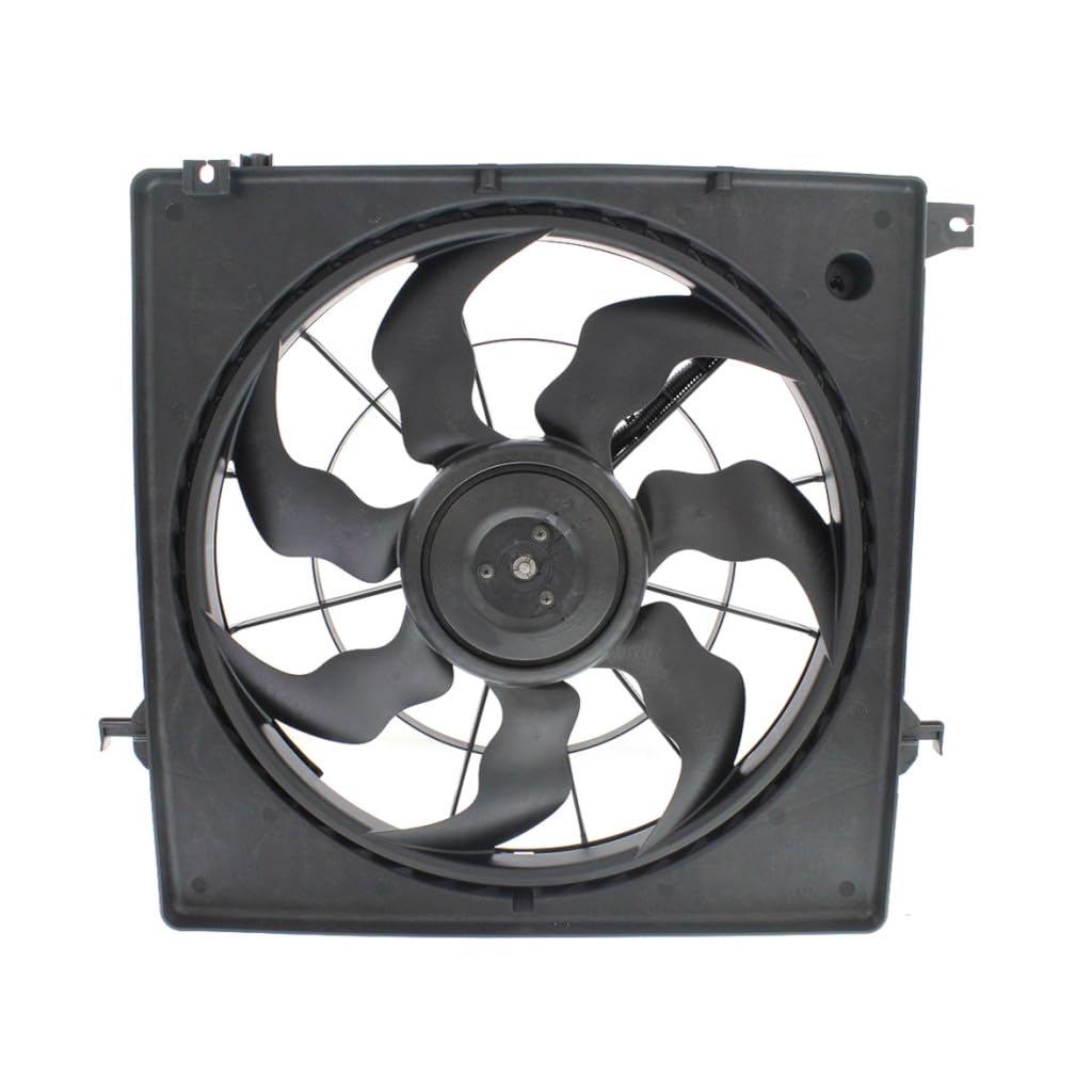 Amazon.com: For Hyundai Santa Fe Sport 2017 2018 Radiator Fan 