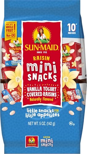 Sun-Maid Vanilla Yogurt Coated Raisins...