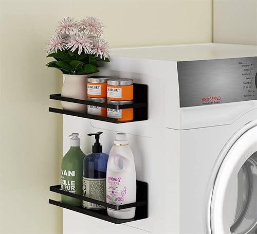 Miniatura 4 de Estante magnético para especias, soporte magnético para toallas de papel para refrigerador, refrigerador, organizador para cocina, apartamento, sin