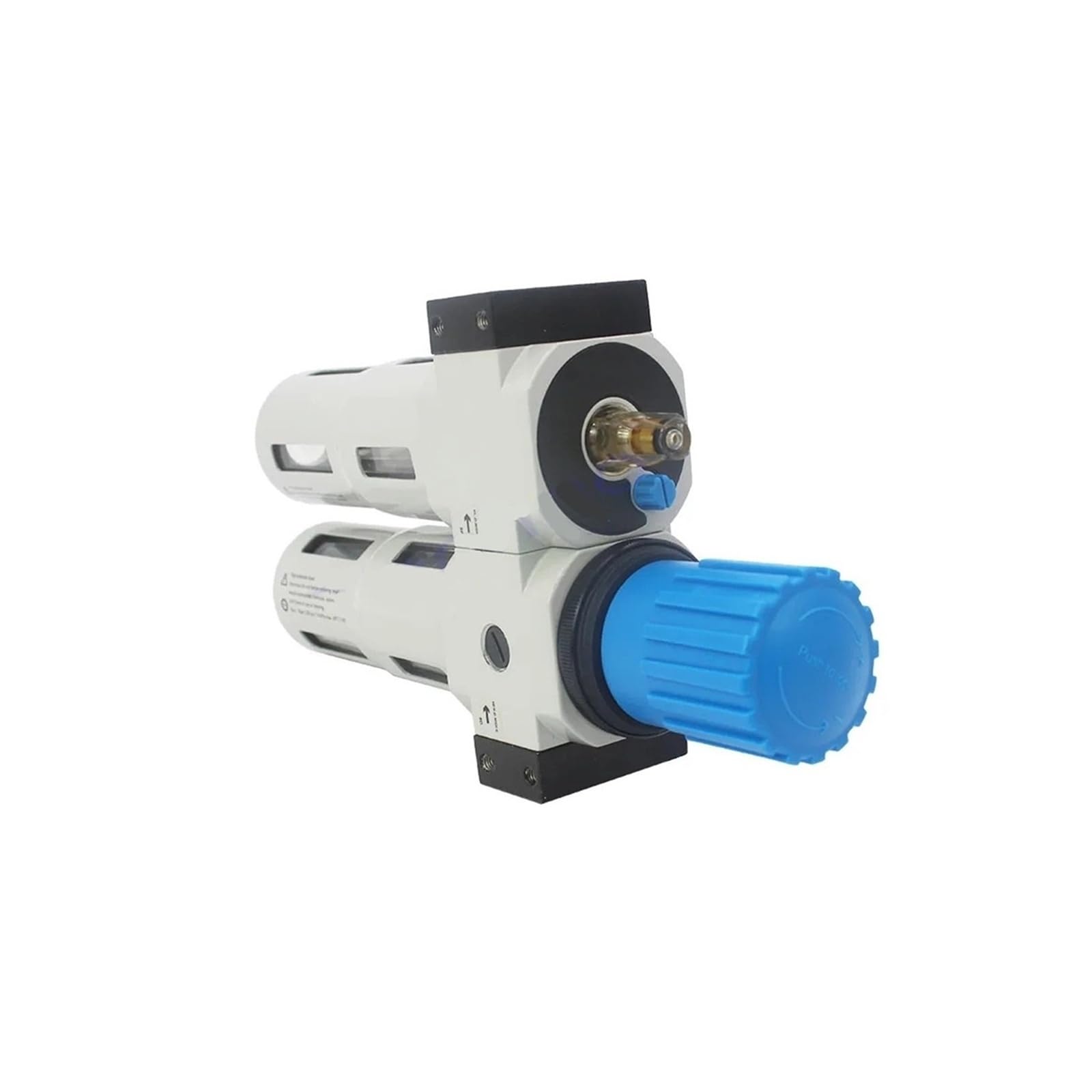 Bigeminy Filtro Regulador FRC-1/4-D-5M-MIDI 186499 3/8 1/2 3/4 Drenaje Automático/Manual y Manómetro Mpa 0.5-12bar(FRC1-2D-5M-MIDI-AMPA)
