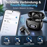 Renimer Bluetooth Kopfhörer Kabellos, 50 Std. Earbuds mit App EQ-Steuerung – Ansicht 8