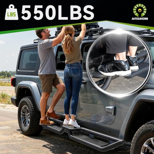Estribos laterales compatibles con Tacoma Double Cab 2024-2026 miniatura 4