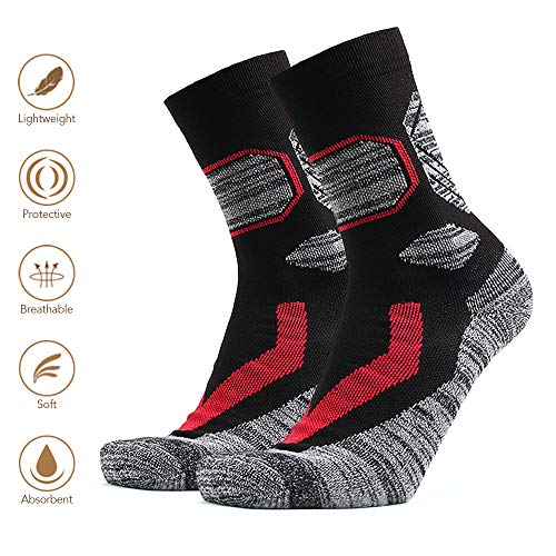 Meias, Andoer Meias de esqui unissex Antiderrapante Desempenho esportivo Meias Trekking Algodão Térm