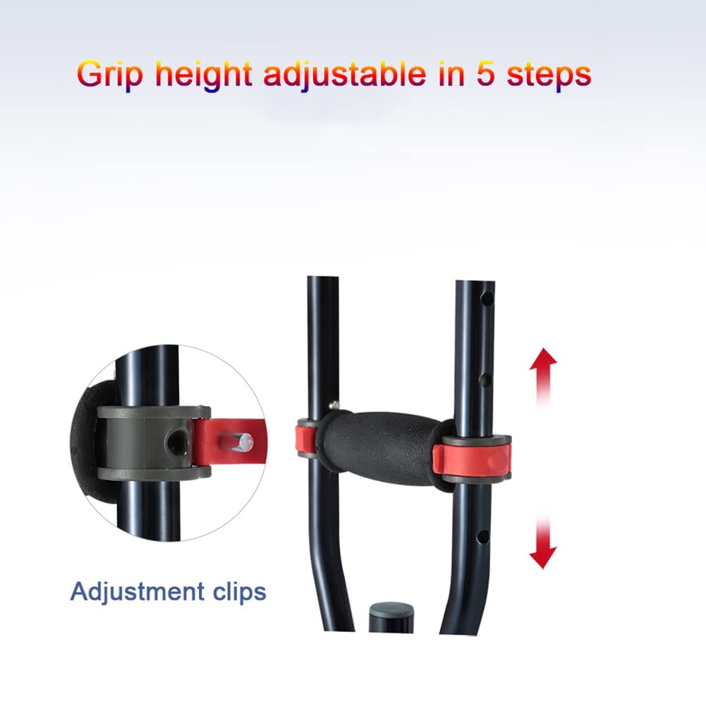 Béquilles sous Les Bras pour Enfants, Béquilles Médicales à Hauteur Réglable, Appui sous Les Bras et Poignée Ergonomiques et Confortables, Hauteur Applicable 100~135cm (Size : 1 Count)