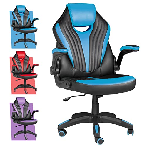 Dvenger Office Desk Chairs, Office Chairs Clearance, Video Game Chairs, Gaming Chairs, Computer Gaming Chair, Gaming Chairs For Teens, Adults, Gamer, Blue #TOP7