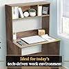 ABOUT SPACE Study Table with Hutch - Computer Table with Storage for PC ...