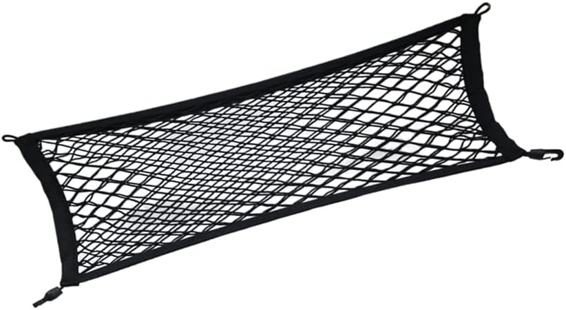 BestEvMod Envelope Style Front Trunk Frunk Cargo Net Compatible with 2026 2025 2022-2024 Ford F-150 Lightning Accessories Extra Strong Hook Stretchable Elastic Mesh (Stand Envelope Net)