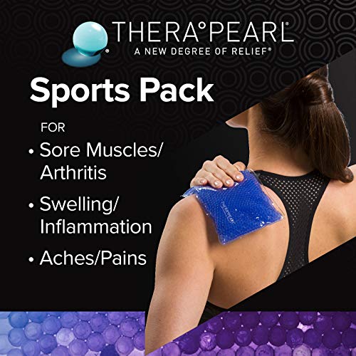 Therapearl Color Changing Reusable Hot Cold Pack, Sports Size Flexible Ice Pack With Gel Beads For Athletes, Pain Relief For Arthritis, Swelling, Sports Injuries, Cooling & Heating Pad #TOP3
