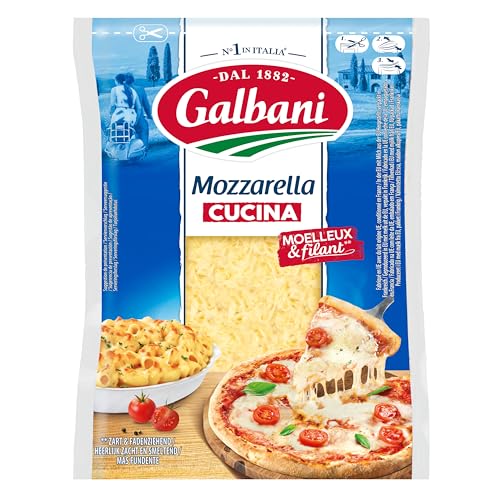 Galbani Queso Rallado Mozzarella, 1 x 150 g